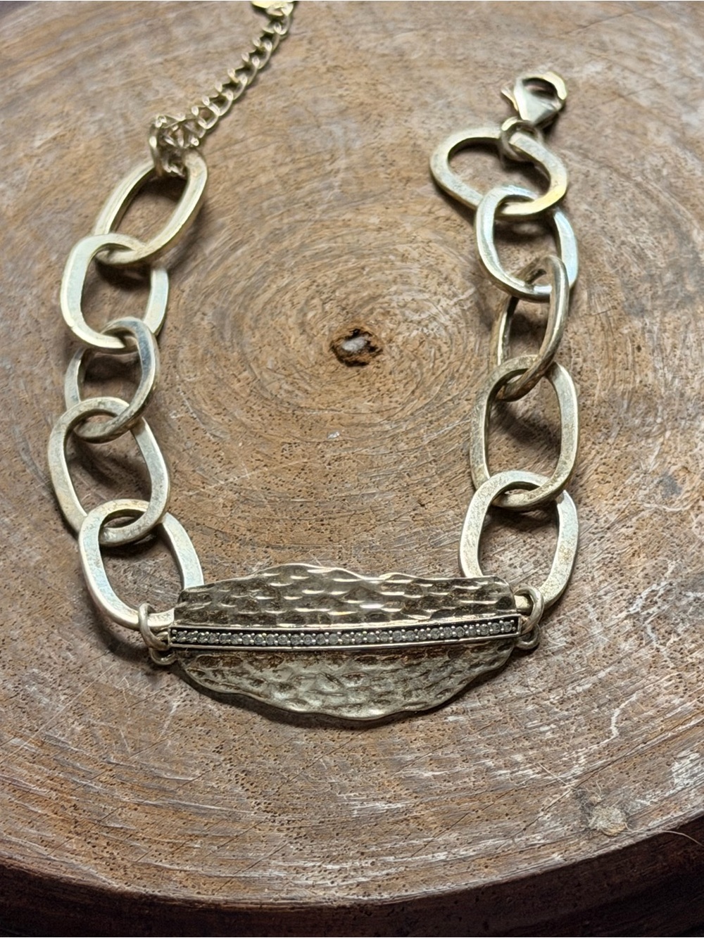 INSPIRANZA Designs 925 leaf bracelet